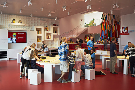 The LEGO House designed by BIG has opened in Billund, Denmark