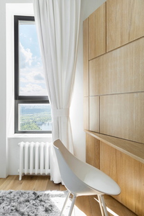 Monoloko Design, apartment with a view in Moscow