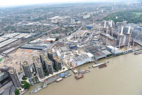 Unseen photos of the Battersea Embankment Development in London