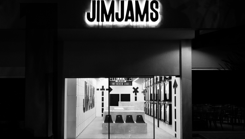 JimJams, space and concept by Anagrama