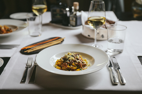 At Aman Venice, sustainability is also served in the dining room.