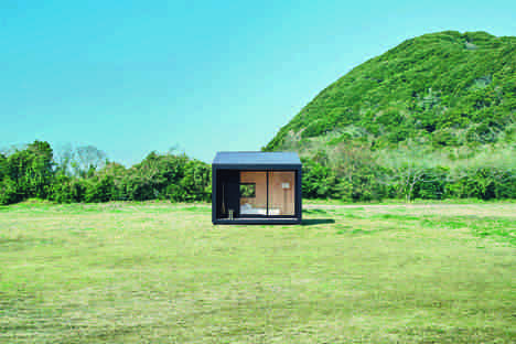 The minimal Muji Hut on sale in Japan