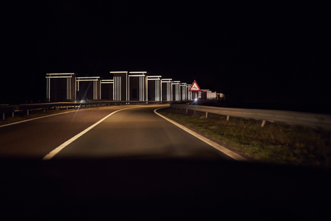 The huge Dutch dyke, Afsluitdijk is celebrating its 85th anniversary