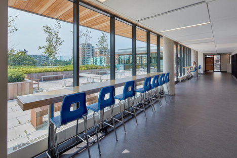 Montgomery Sisam Architects Inc, a registered LEED Gold school