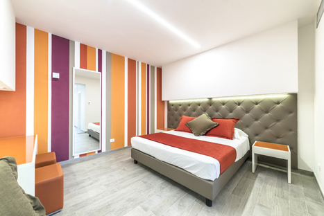 Hotel Tenda Rossa renovation on the Tuscany coastline
