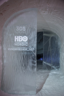 SnowVillage Finland, Game of Thrones made of ice
