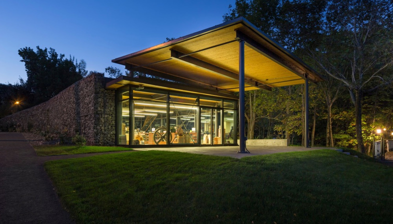 Landscape Pavilion by Anne Carrier architecture