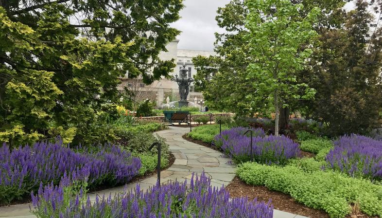 Bartholdi Park in Washington DC achieves SITES Gold certification