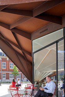 Make Architects and the Portsoken Pavilion in London
