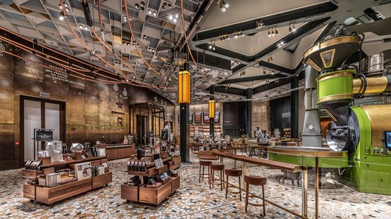 Starbucks Reserve Roastery in the former Palazzo delle Poste, Milan