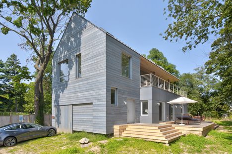 Wayne Turett's passive house, Turett Collaborative New York
