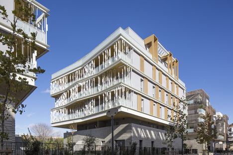 Luminescence, housing by NBJ Architectes in Montpellier