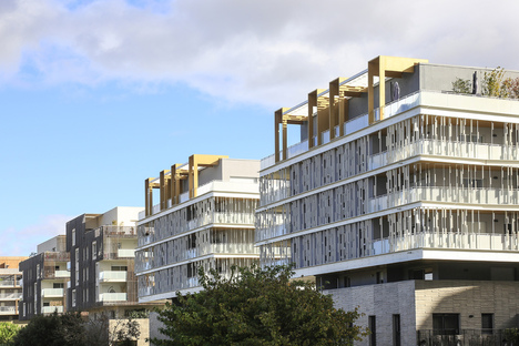 Luminescence, housing by NBJ Architectes in Montpellier
