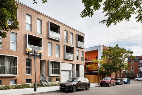 Le Jardinier, sustainable residential complex in Montreal by DHOC