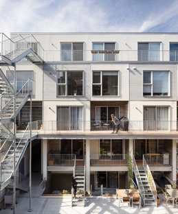 Le Jardinier, sustainable residential complex in Montreal by DHOC