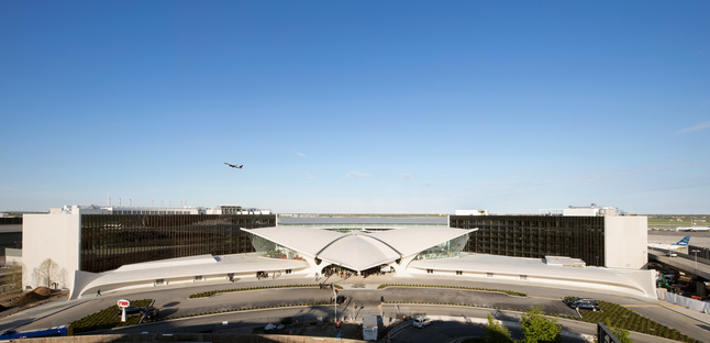 The TWA Flight Center by Saarinen has reopened at JFK Airport, New York