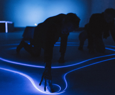 Studio Roosegaarde and BMWi, the SYNC interactive landscape premiering at Art Basel 2019