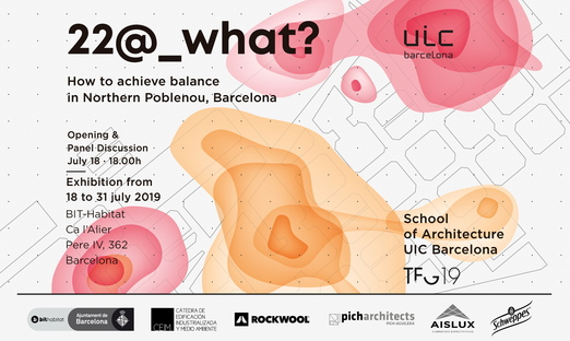 UIC exhibition on the fate of Poblenou, Barcelona