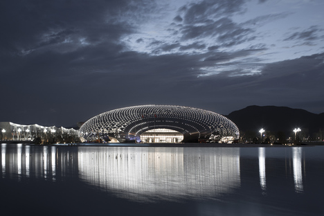 A new convention centre at the Zhejiang Geospatial Information Industrial Park, Deqing