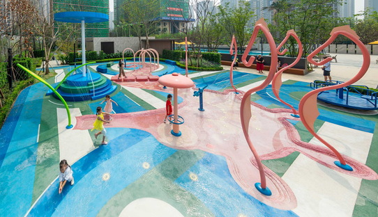 Seahorse, a water park in Chongqing by 100architects