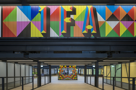 New works by Morag Myerscough for Broadgate, London