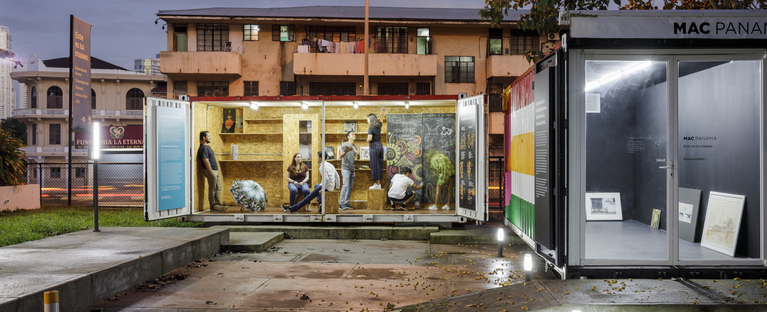 A travelling museum by Héctor Ayarza for the Museum of Contemporary Art in Panama City