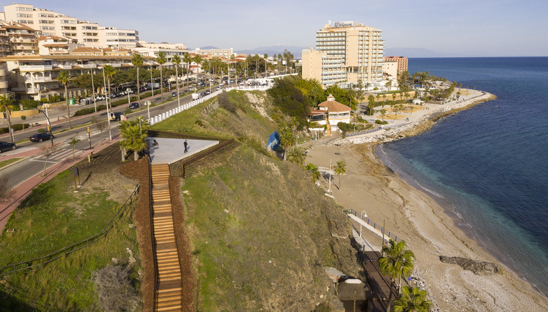 El Muelle studio completes a landscaping project in Benalmádena on the Costa del Sol
