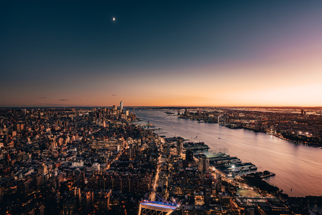 Panoramic views: Edge at Hudson Yards, New York