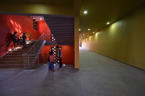 Sanjay Puri Architects has designed The Rajasthan School