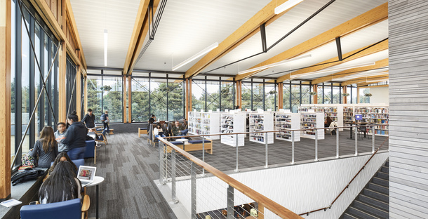 The multi-award-winning Half Moon Bay library by Noll & Tam Architects