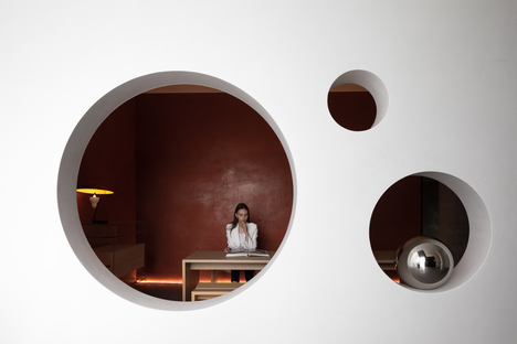 Yin and Yang for a showroom designed by JG Phoenix