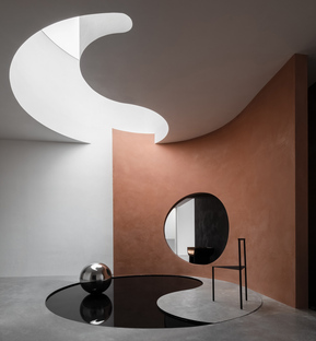 Yin and Yang for a showroom designed by JG Phoenix