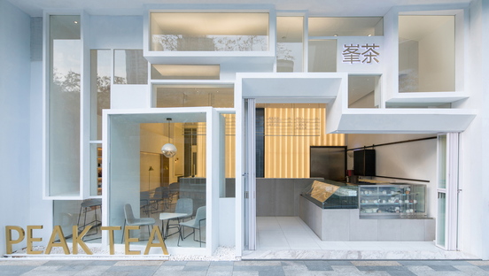 Peak Tea, a space spanning interior and exterior by ONEXN Architects
