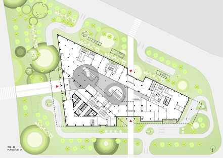 CLOU Architects designs the Shoukai Vanke Centre Beijing
