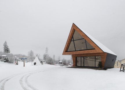 Claudio Beltrame designs the new ski school in Tarvisio