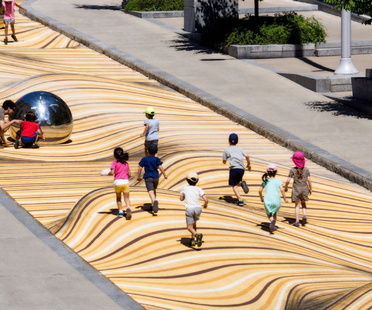 Moving Dunes, an installation by NÓS in Montreal