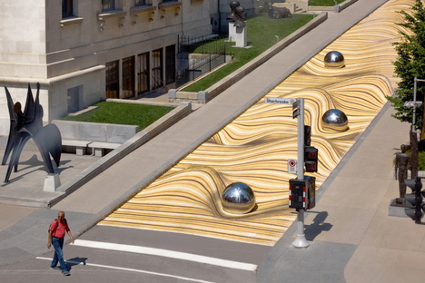 Moving Dunes, an installation by NÓS in Montreal