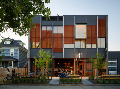Klotski by Graham Baba Architects, sustainable mixed-use architecture in Seattle