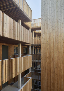 Qvillestaden by Bornstein Lyckefors, sustainable housing in wood