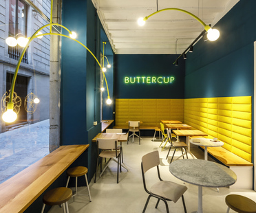 Buttercup, a coffee shop in Girona