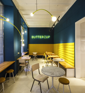 Buttercup, a coffee shop in Girona