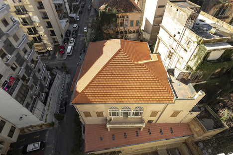 Karim Nader, work on the restoration of ten schools in Beirut
