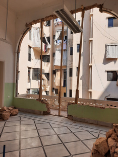 Karim Nader, work on the restoration of ten schools in Beirut
