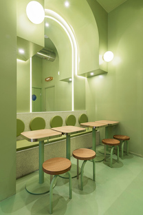 Masquespacio comes to Italy to design the Bun interior in Milan
