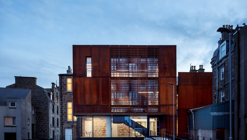 Faithlie Centre, transformation by Moxon Architects in Fraserburgh, UK
