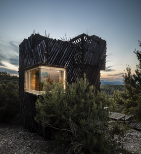 The Voxel, a prototype advanced ecological cabin 
