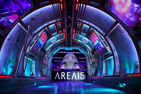 Area15, an immersive experiential shopping centre in Las Vegas
