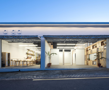 Mezzo Atelier converts a former warehouse into a cultural centre
