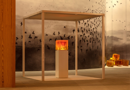 TRACES exhibition designed by KANVA studio in the Canadian Pavilion at World Expo 2020 Dubai 
