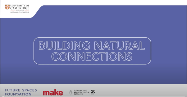 Building Natural Connections Webinars

